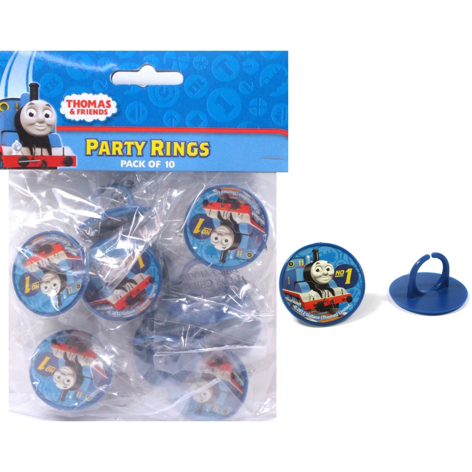 Thomas and Friends Cupcake Rings (Pack of 10)