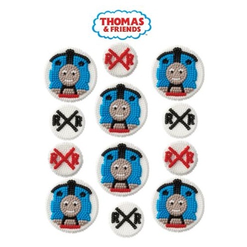 Thomas the Tank Engine Edible Icing Decorations (Pack of 12)
