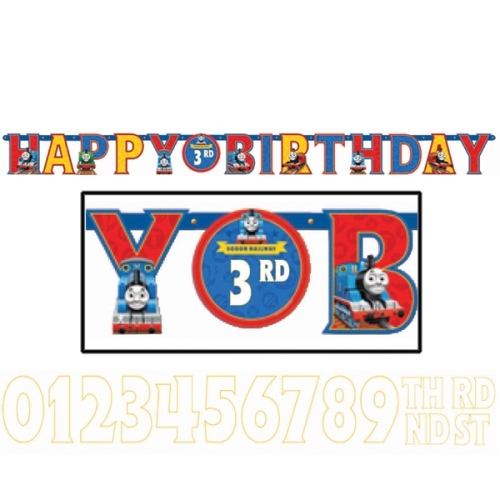 Thomas the Tank Engine Jumbo Add an Age Banner Kit