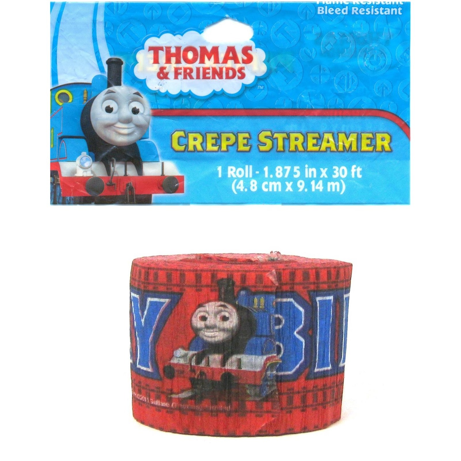 Thomas and Friends Crepe Streamer