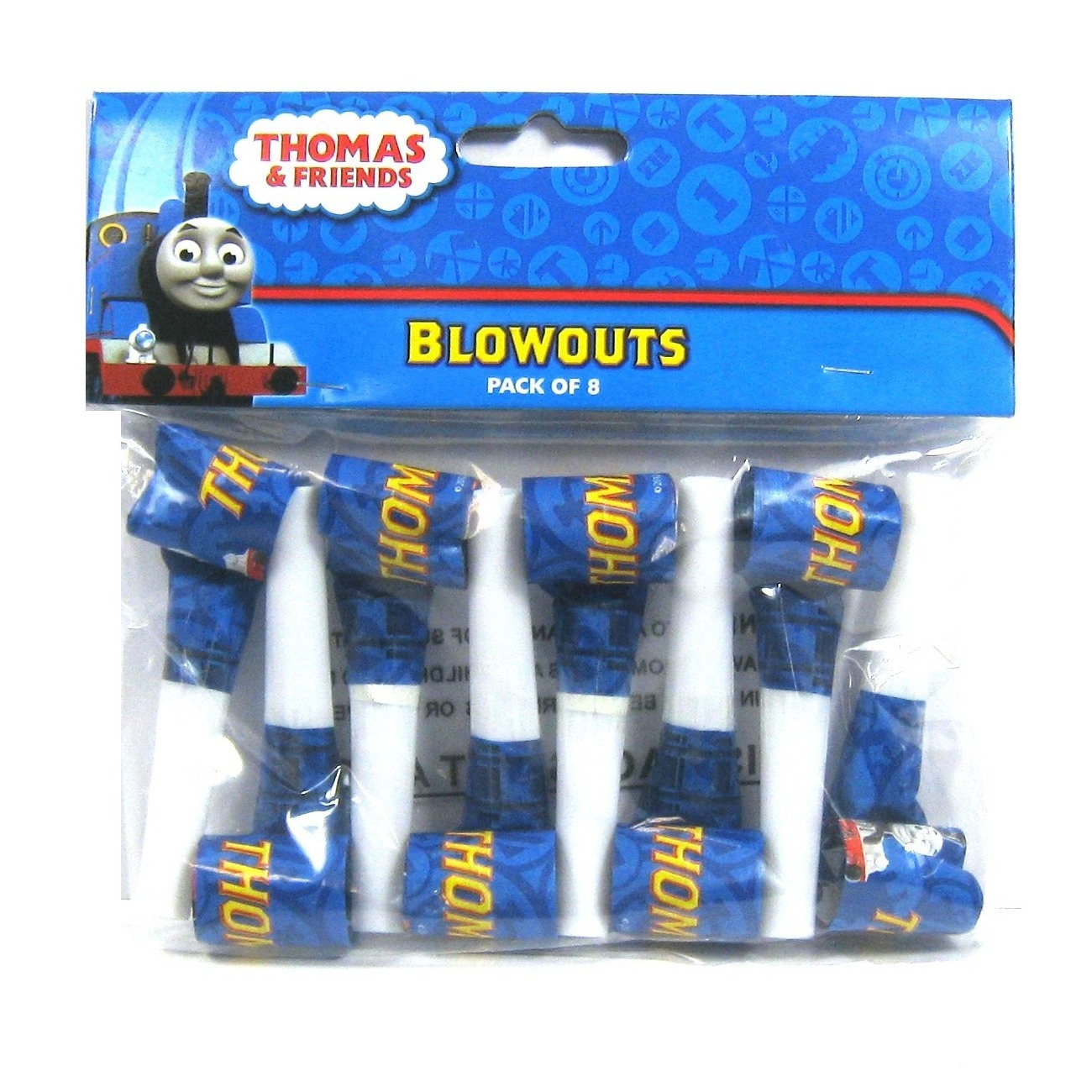 Thomas and Friends Party Blowers (Pack of 8)