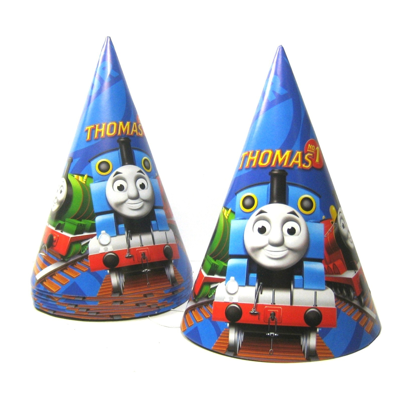Thomas and Friends Party Hats (Pack of 8)