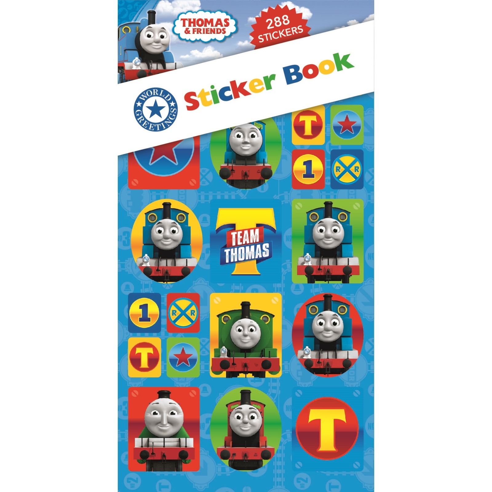 Thomas and Friends Sticker Book (12 Sheets) | Thomas the Tank Engine ...