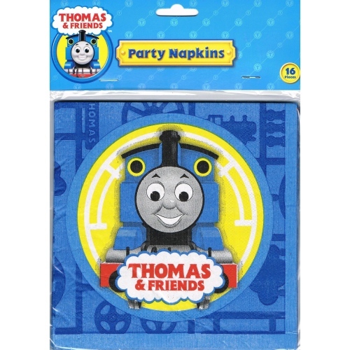Thomas The Tank Engine Large Napkins / Serviettes (Pack of 16)