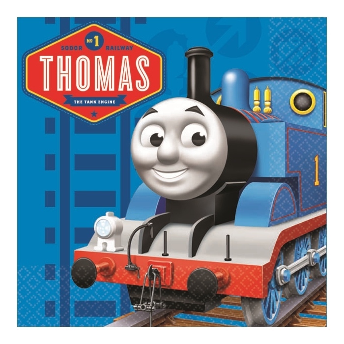 Thomas The Tank Engine Small Napkins / Serviettes (Pack of 16)