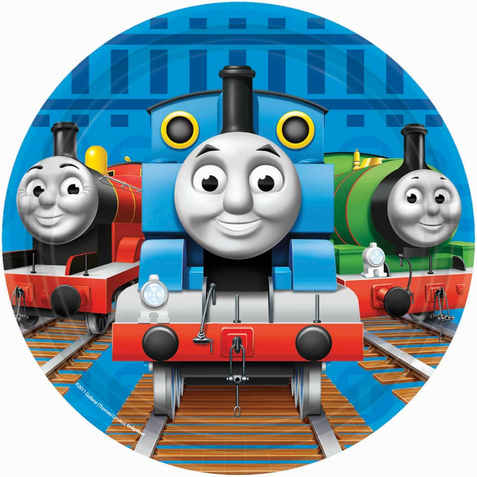 Thomas The Tank Engine Small Paper Plates (Pack of 8)