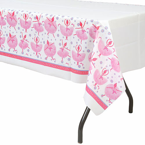 Tutu Much Fun Plastic Tablecloth
