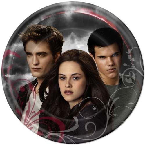 Twilight Eclipse Large Paper Plates (Pack of 8)