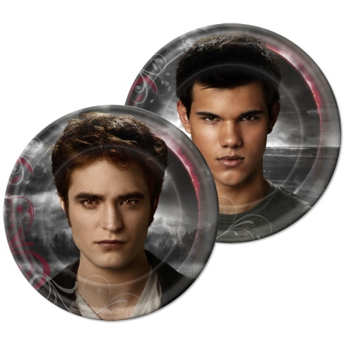 Twilight Eclipse Small Paper Plates (Pack of 8)