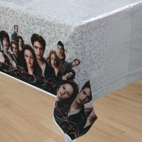 Twilight Eclipse Plastic Tablecloth