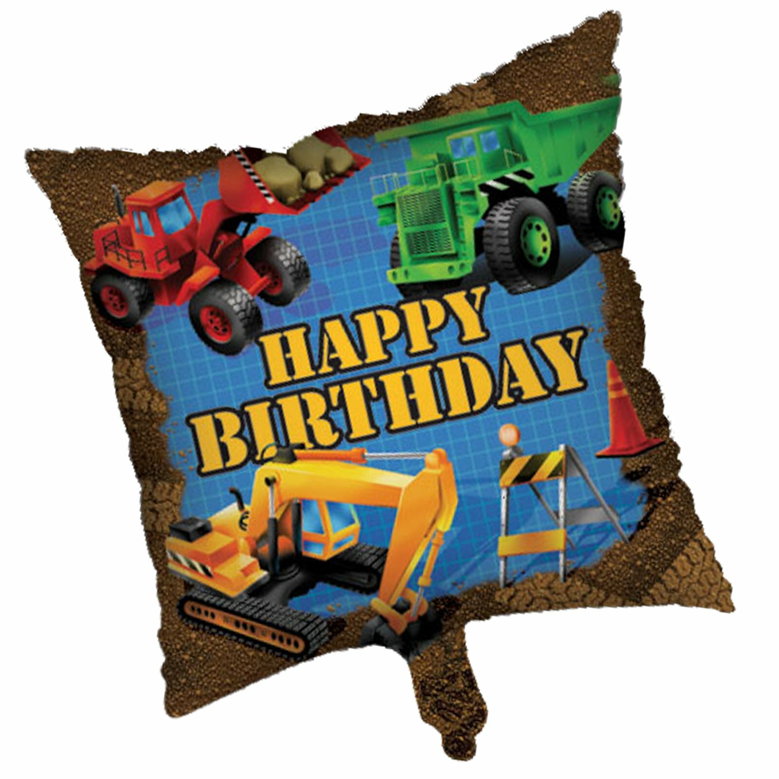 Under Construction Helium Balloon