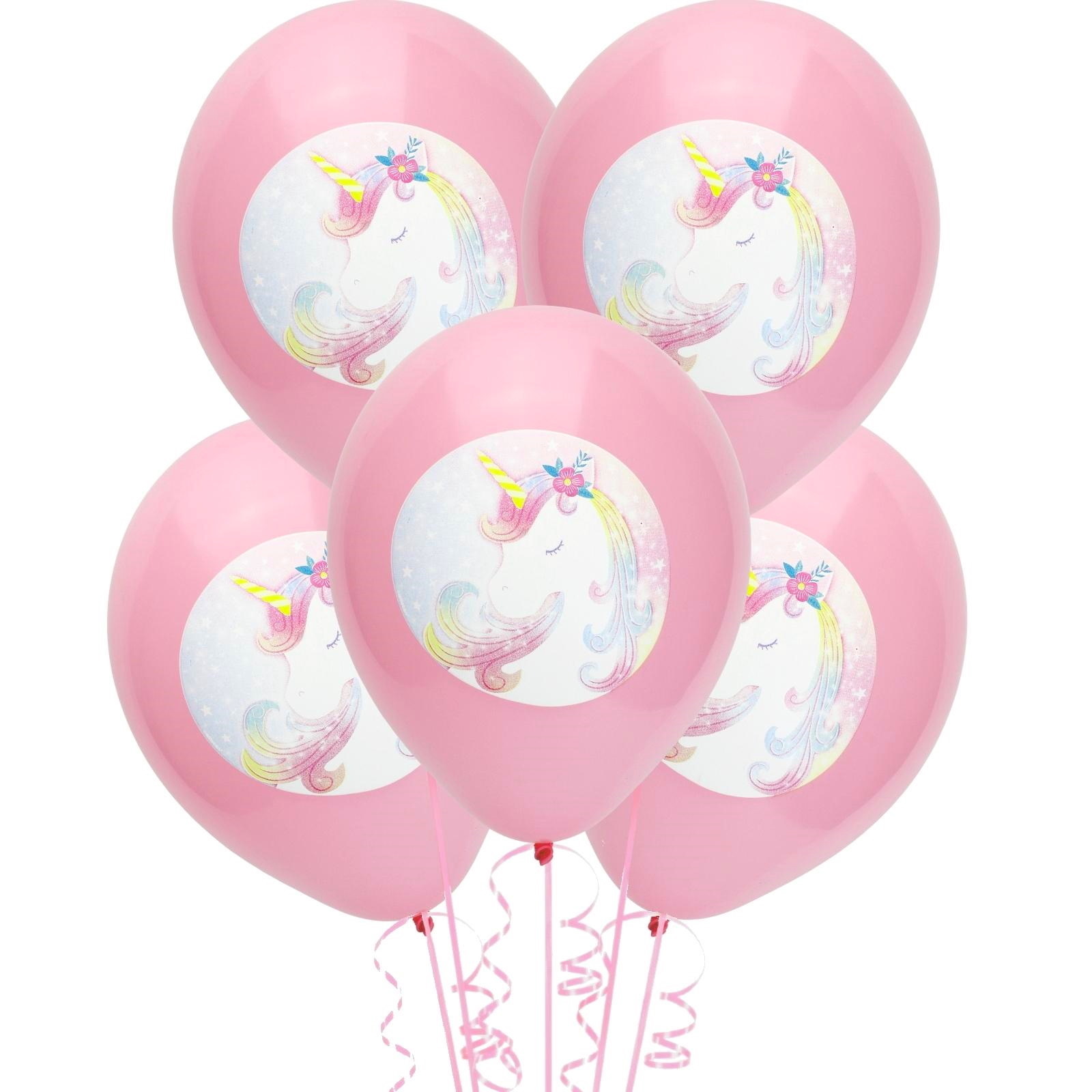 Enchanted Unicorn Balloons (Pack of 5)