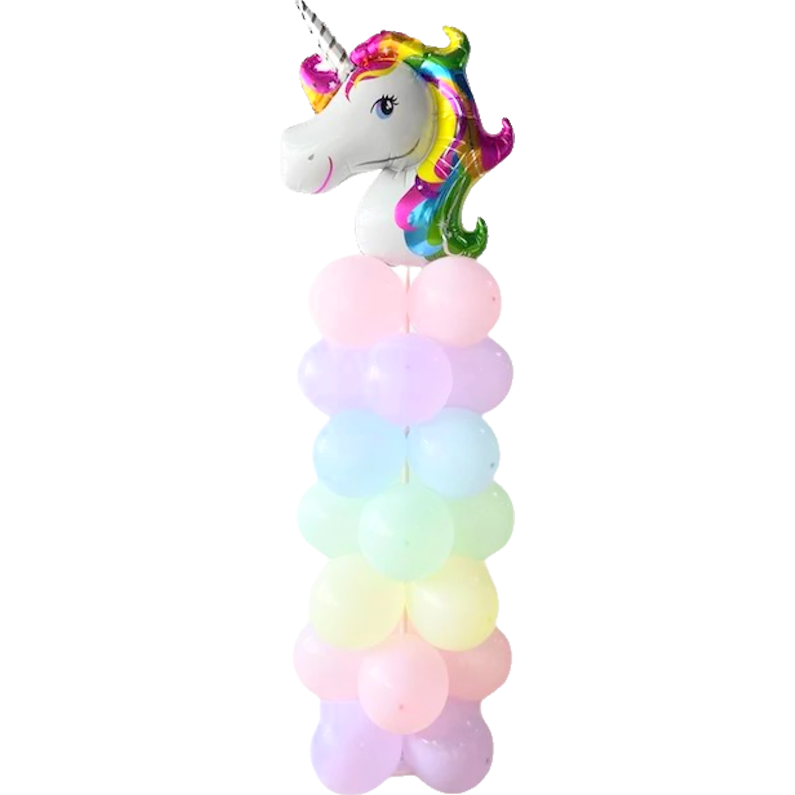 DIY Unicorn Balloon Stand (36 Balloons)