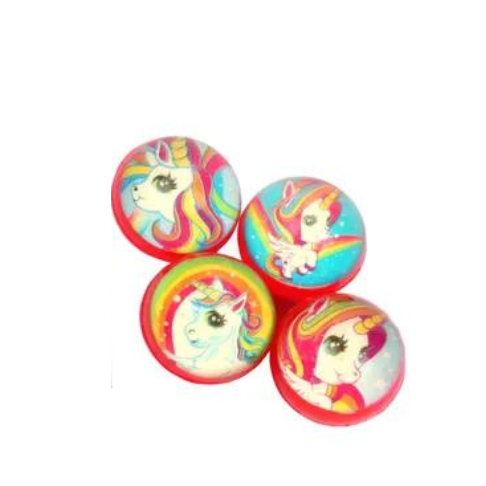 Unicorn Bounce Balls (Pack of 12)