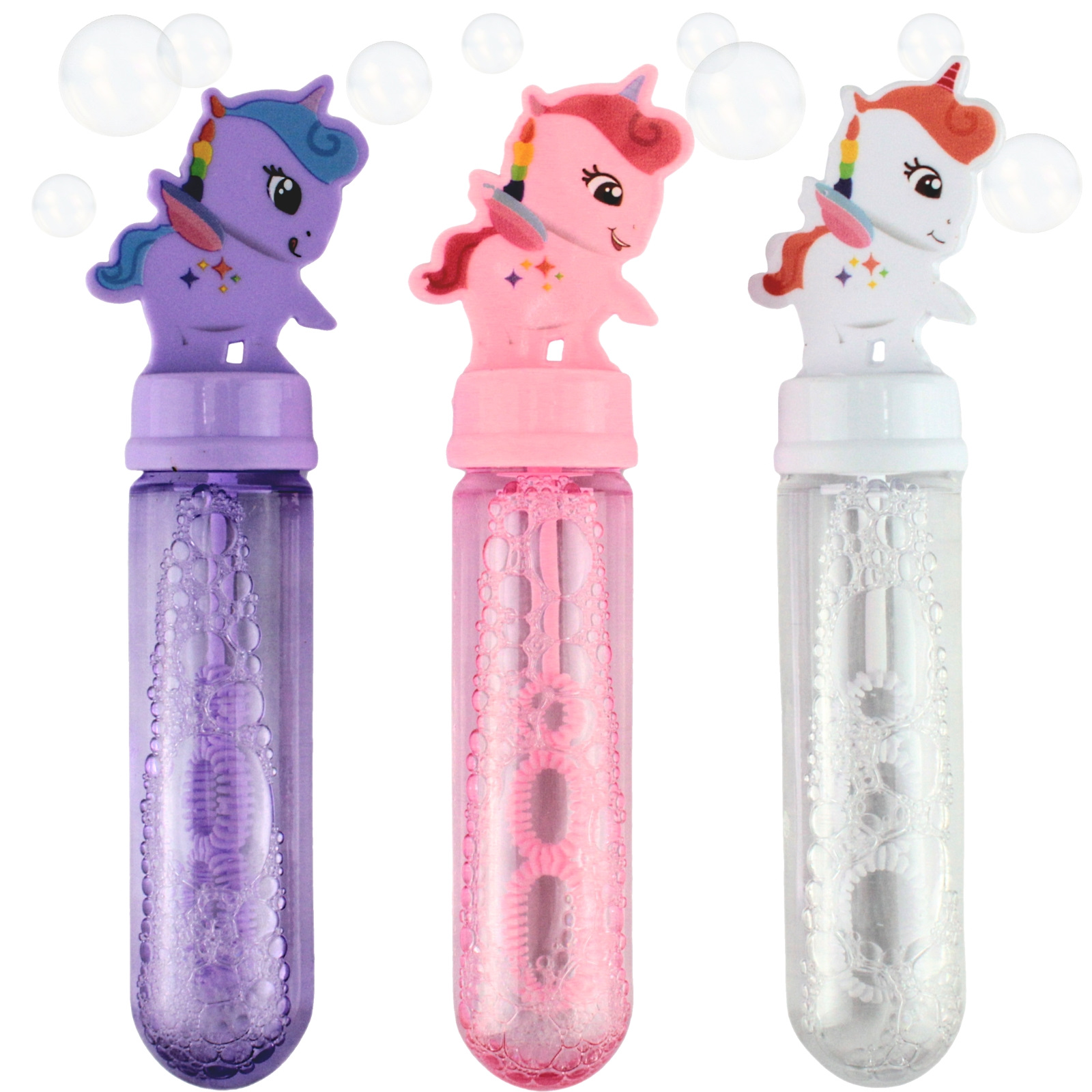 Unicorn Bubble Bottles (Pack of 3)