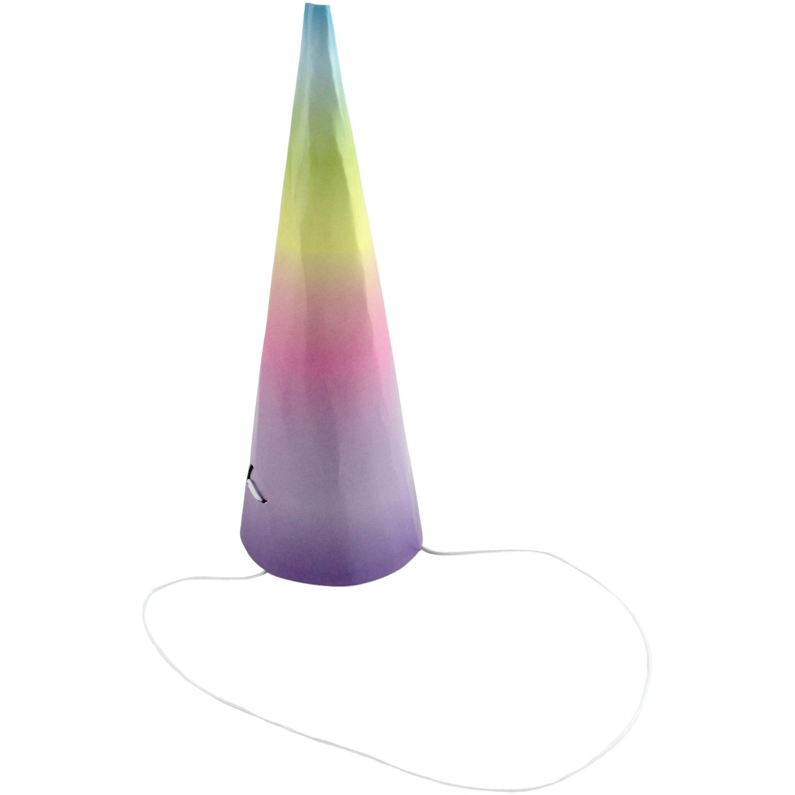 Pastel Ombre Unicorn Horns Party Hats (Pack of 6)