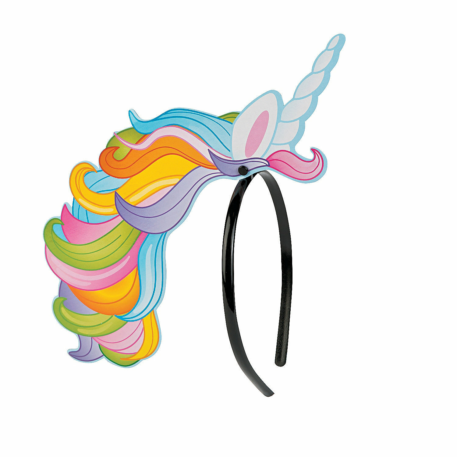 Unicorn Headbands (Pack of 6)
