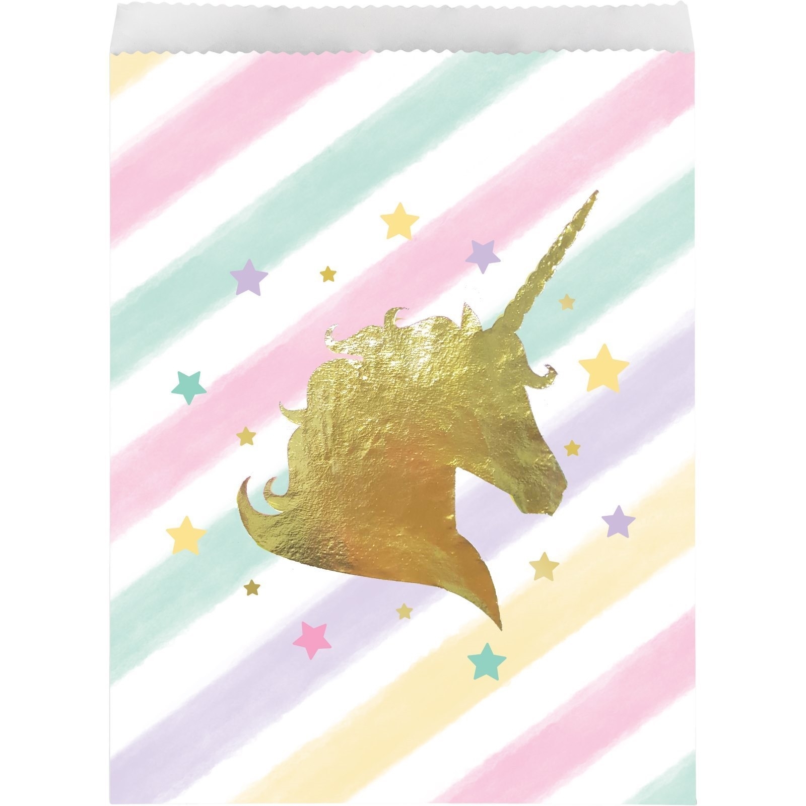 Unicorn Sparkle Paper Lolly / Treat Bags (Pack of 10) 