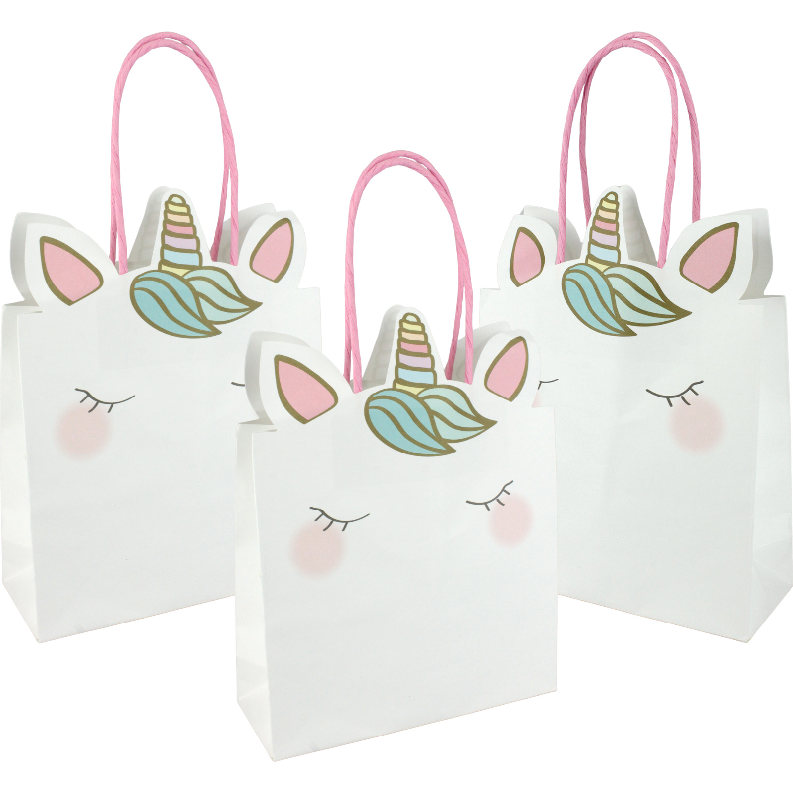 Talking Tables We Heart Unicorns Paper Gift Bags (Pack of 6)