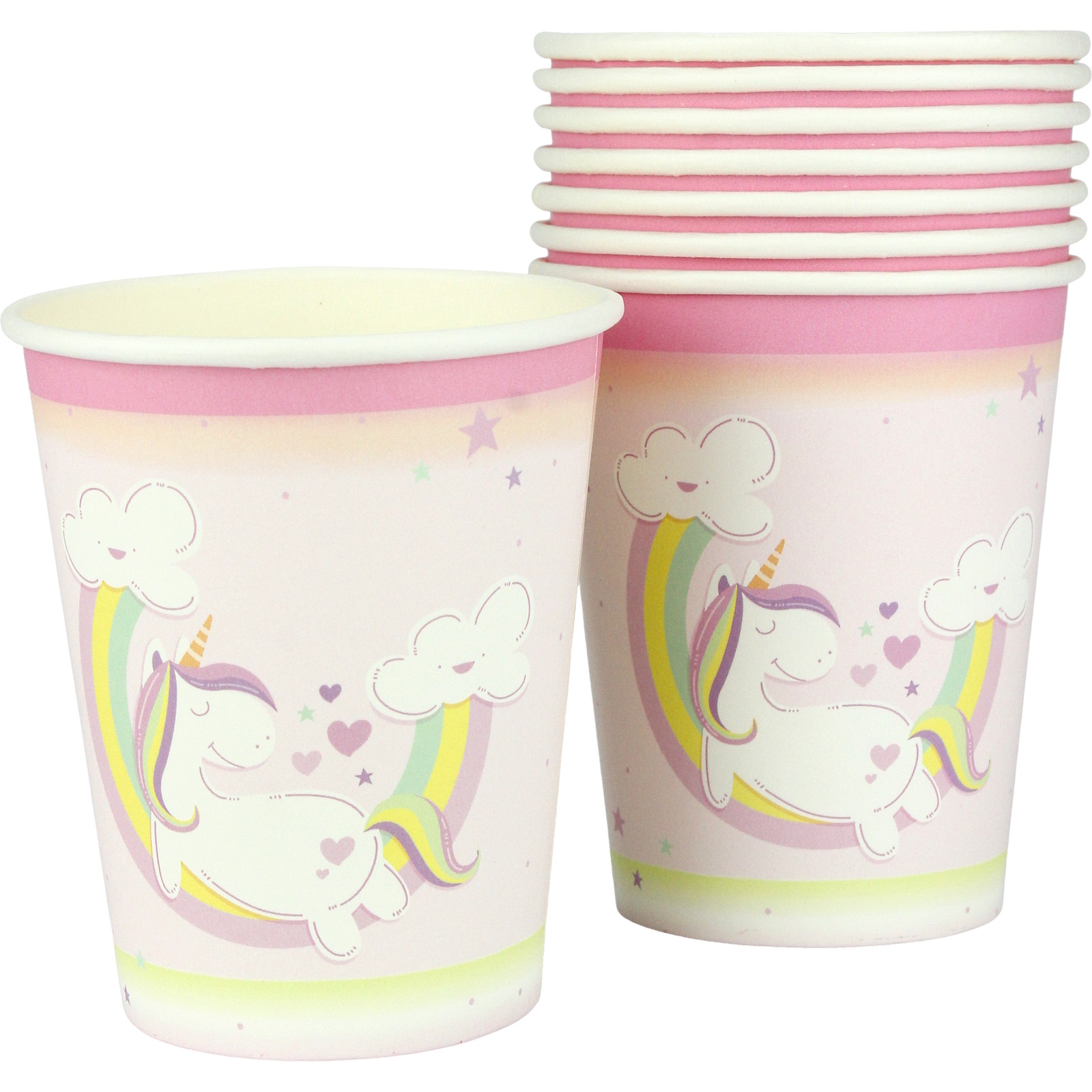 Dreamy Unicorn Paper Cups (Pack of 8) 