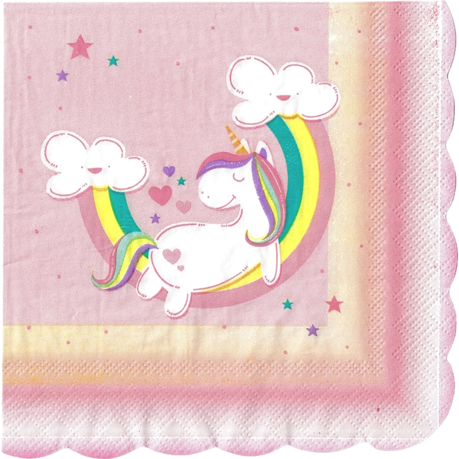 Dreamy Unicorn Large Napkins / Serviettes (Pack of 16) 