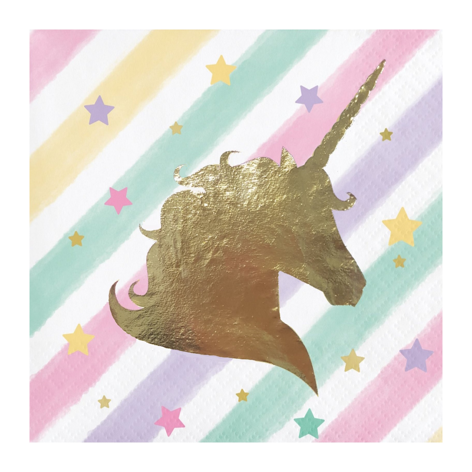 Unicorn Sparkle Small Napkins / Serviettes (Pack of 16)
