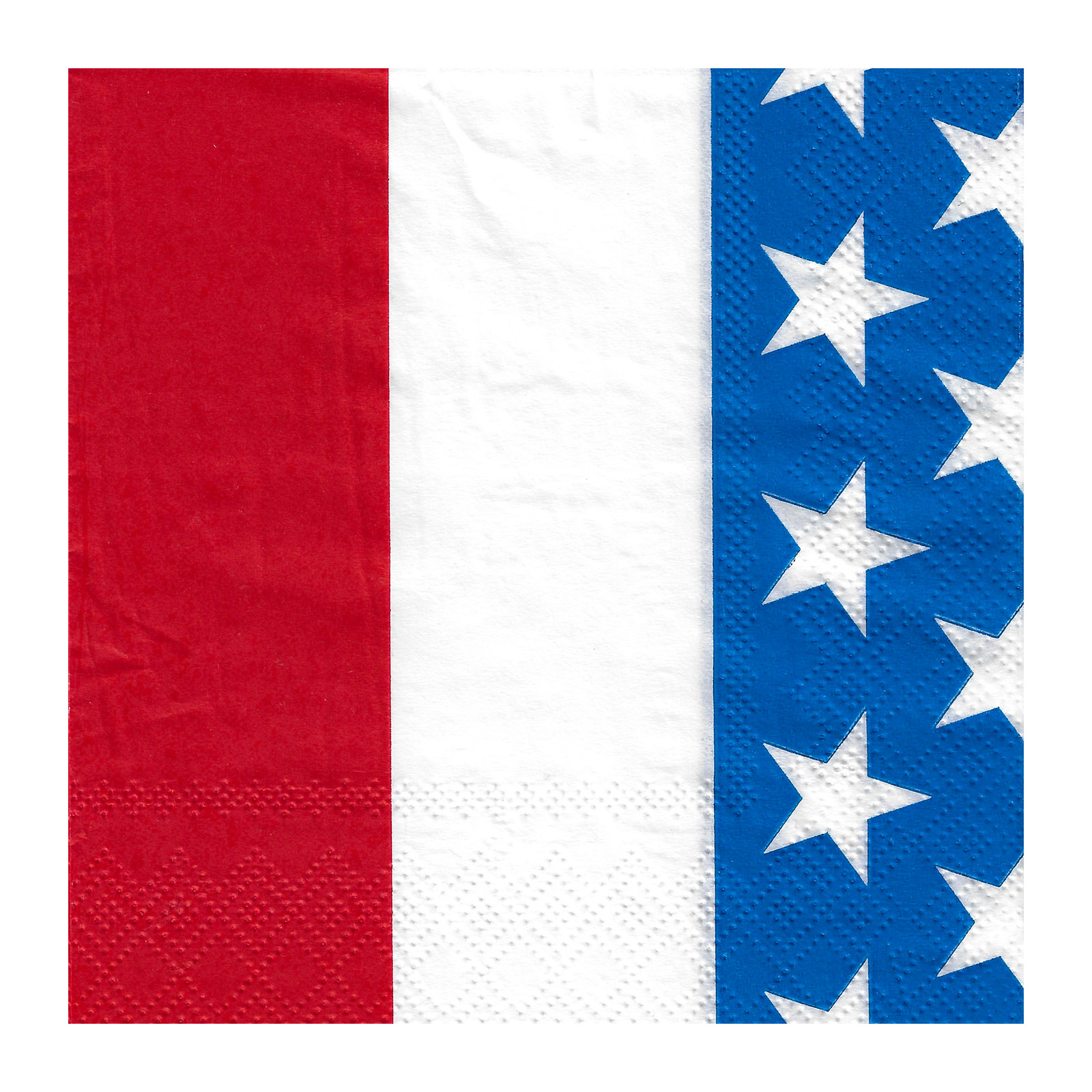 American Patriotic Small Napkins / Serviettes (Pack of 16) 