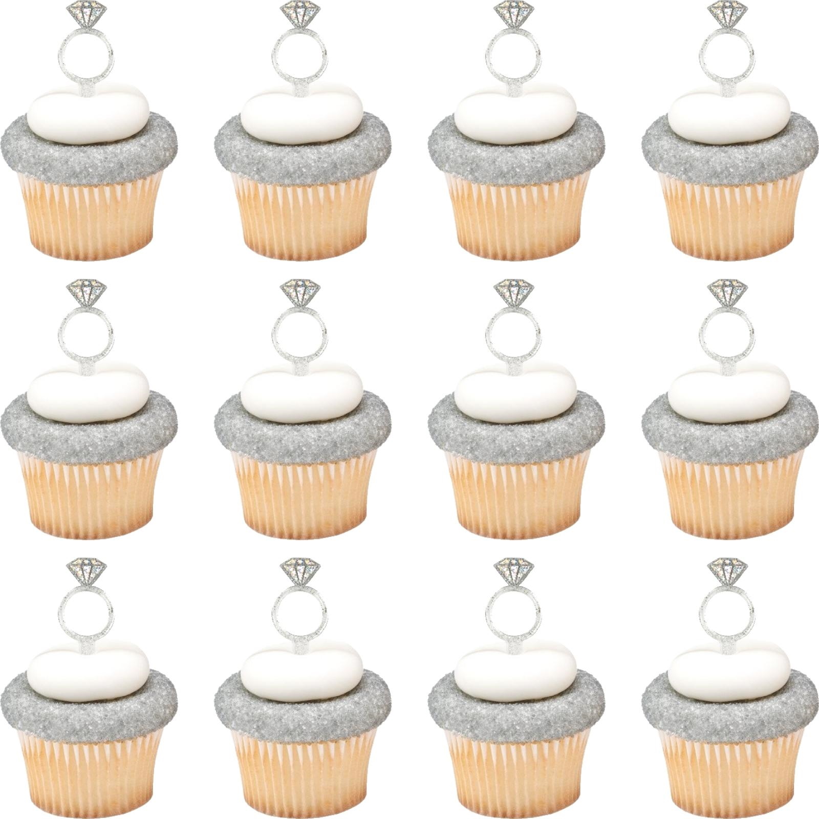 Diamond Ring Plastic Picks (Pack of 12)
