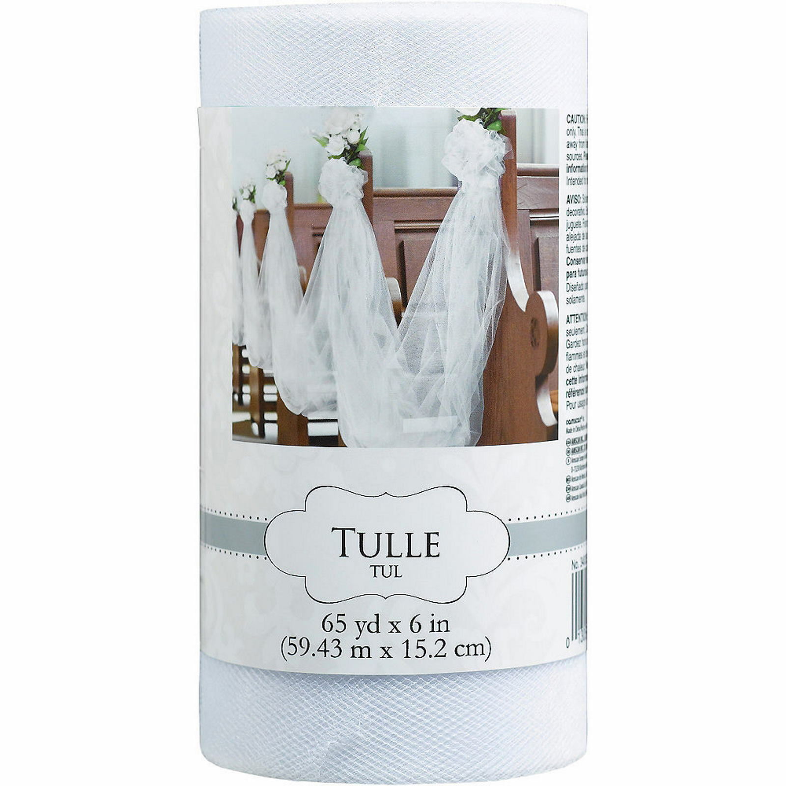 White Tulle Roll 