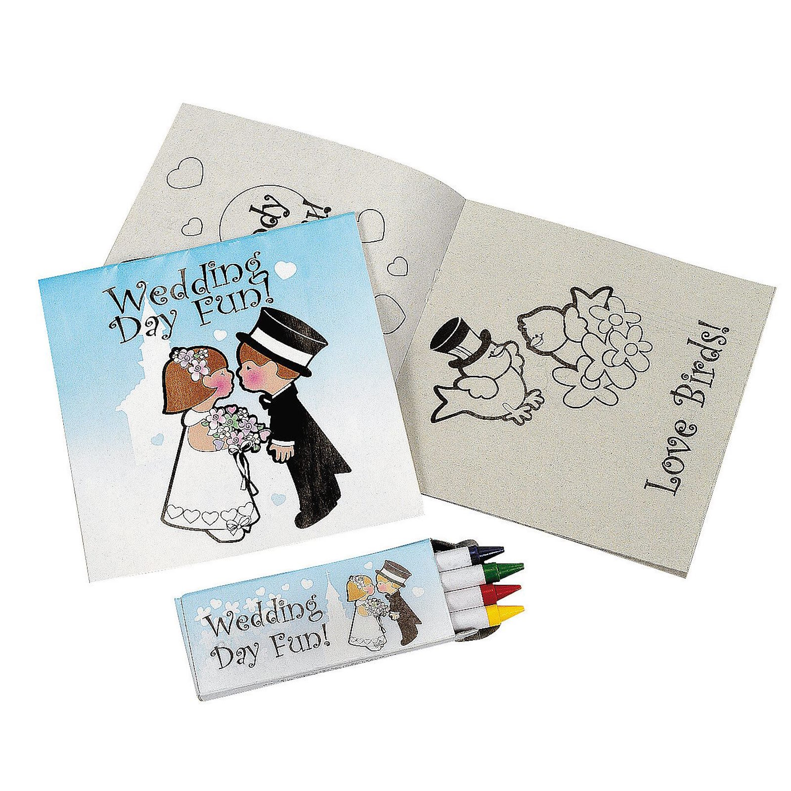 Children's Wedding Colouring Set (Pack of 12)