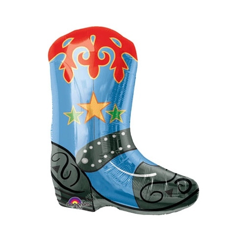 Cowboy Boot Supershape Jumbo Helium Balloon