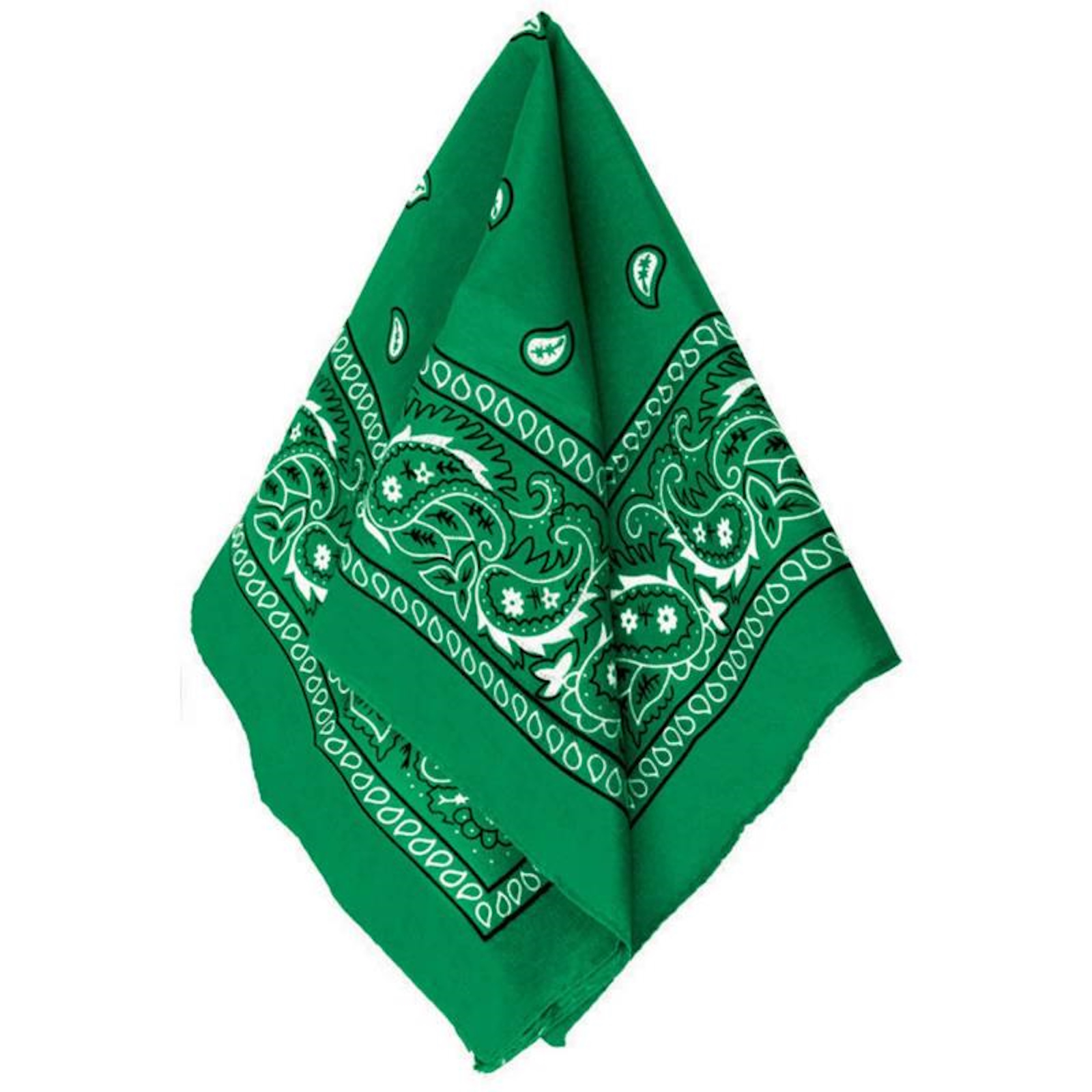 Green Bandana Adult Costume Accessory