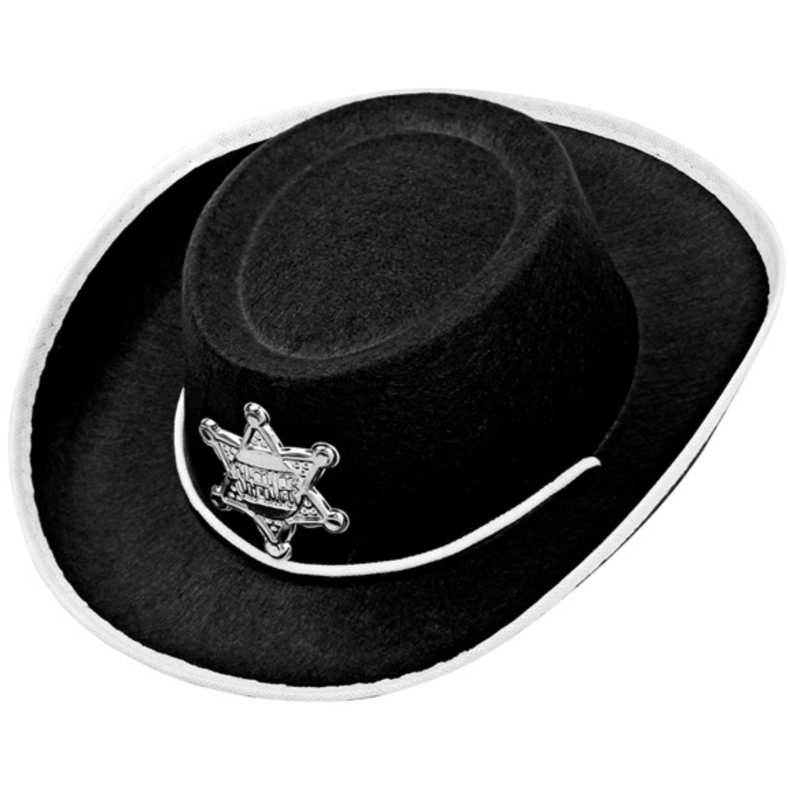 Kids Black Cowboy Hat 