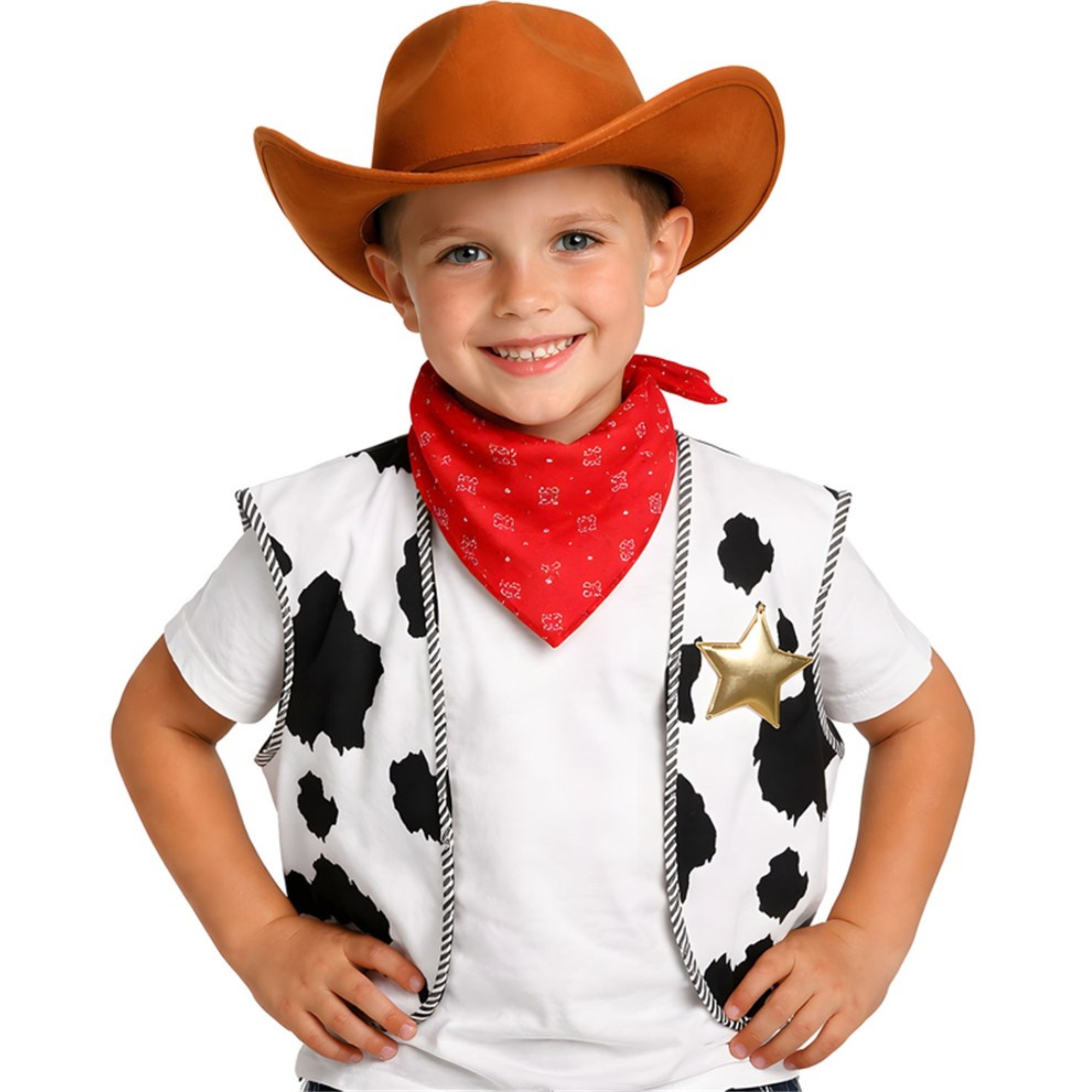Kids Cowboy Costume Accessory Set
