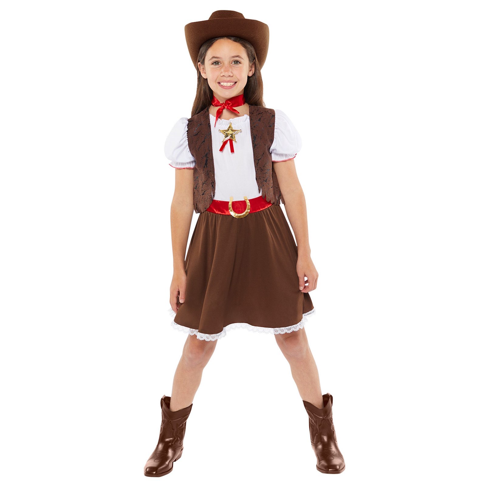 Western Cowgirl Kids Costume