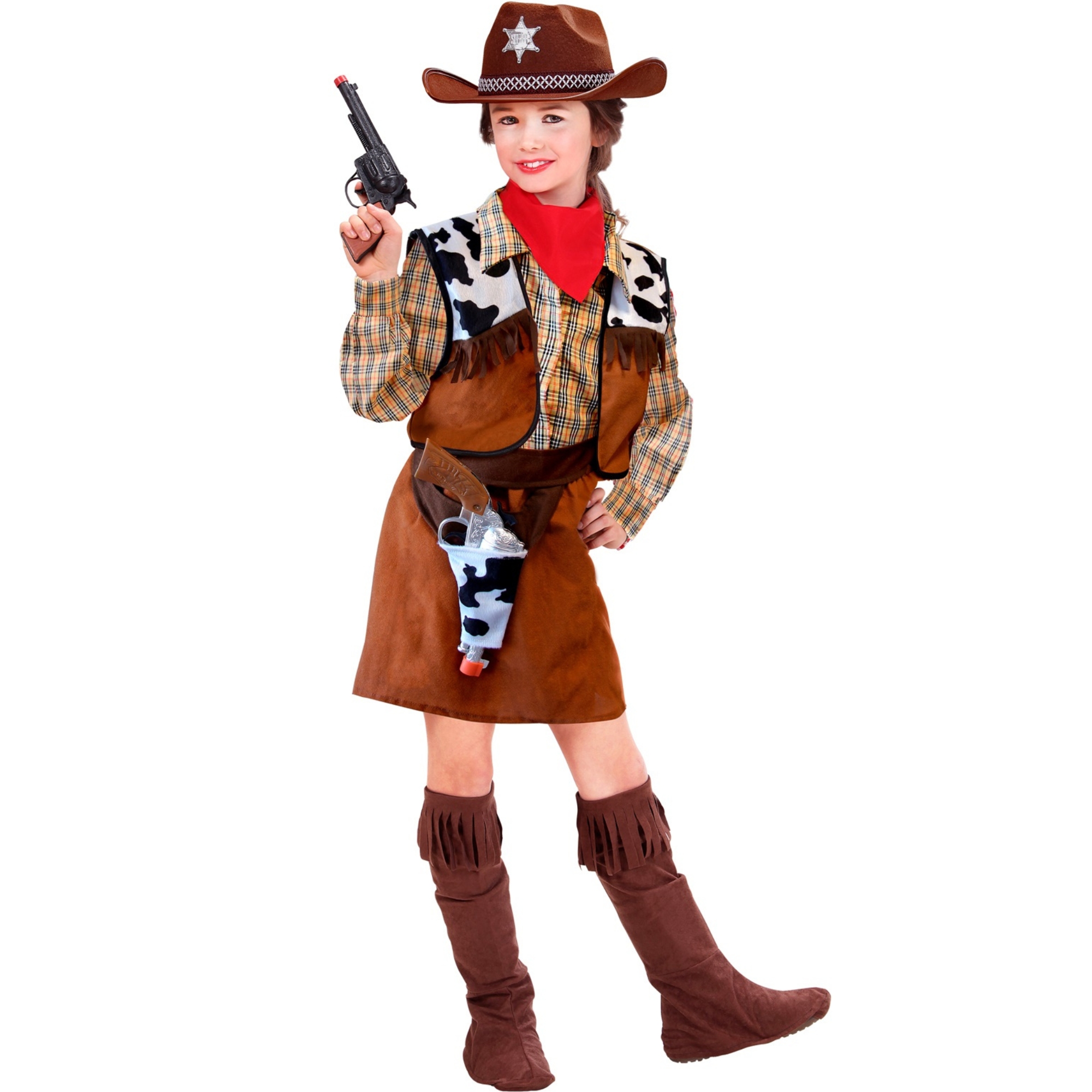 Girls Cowgirl Costume 11-13 Years