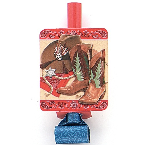 Western Party Blowers (Pack of 8)