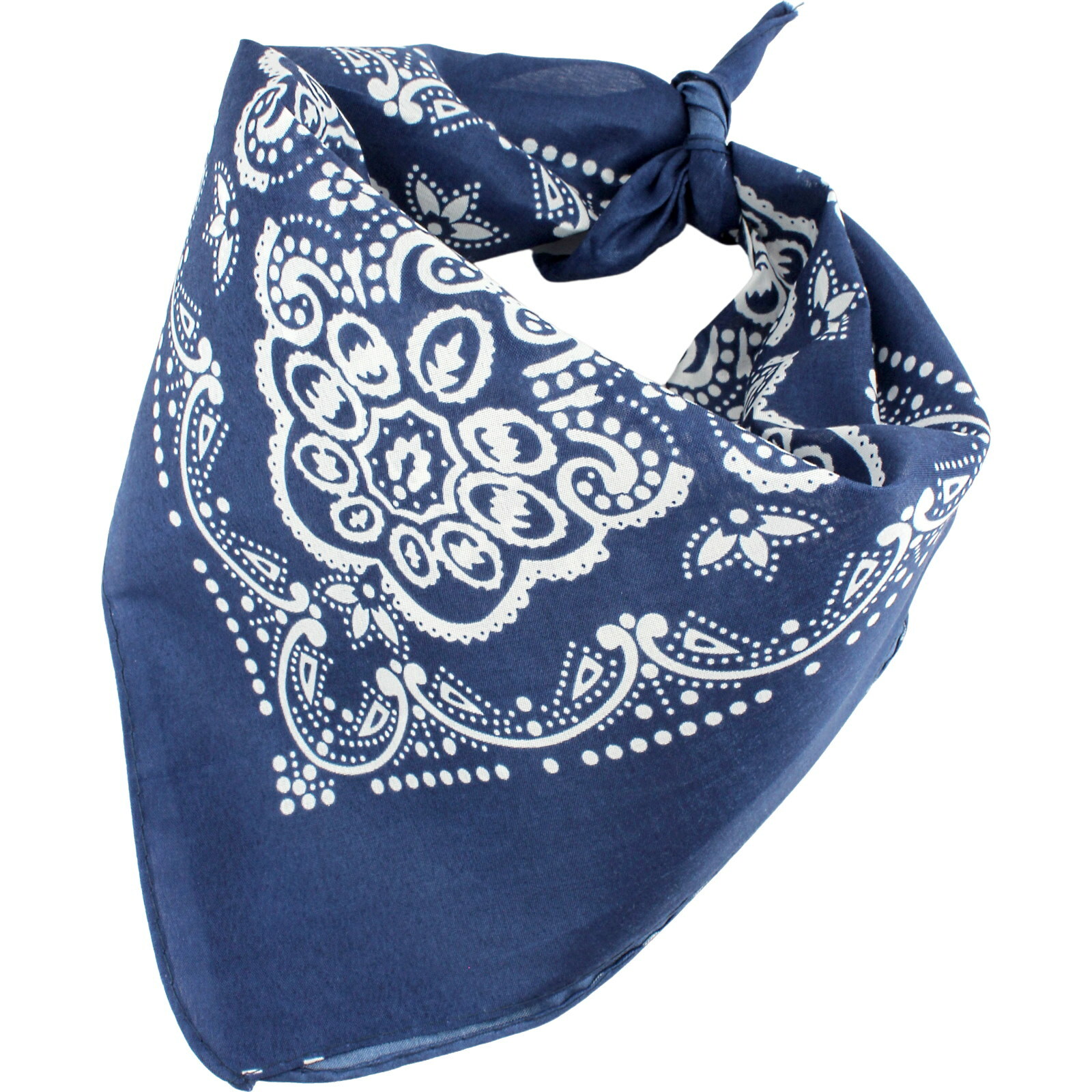 Blue Cowboy Bandana