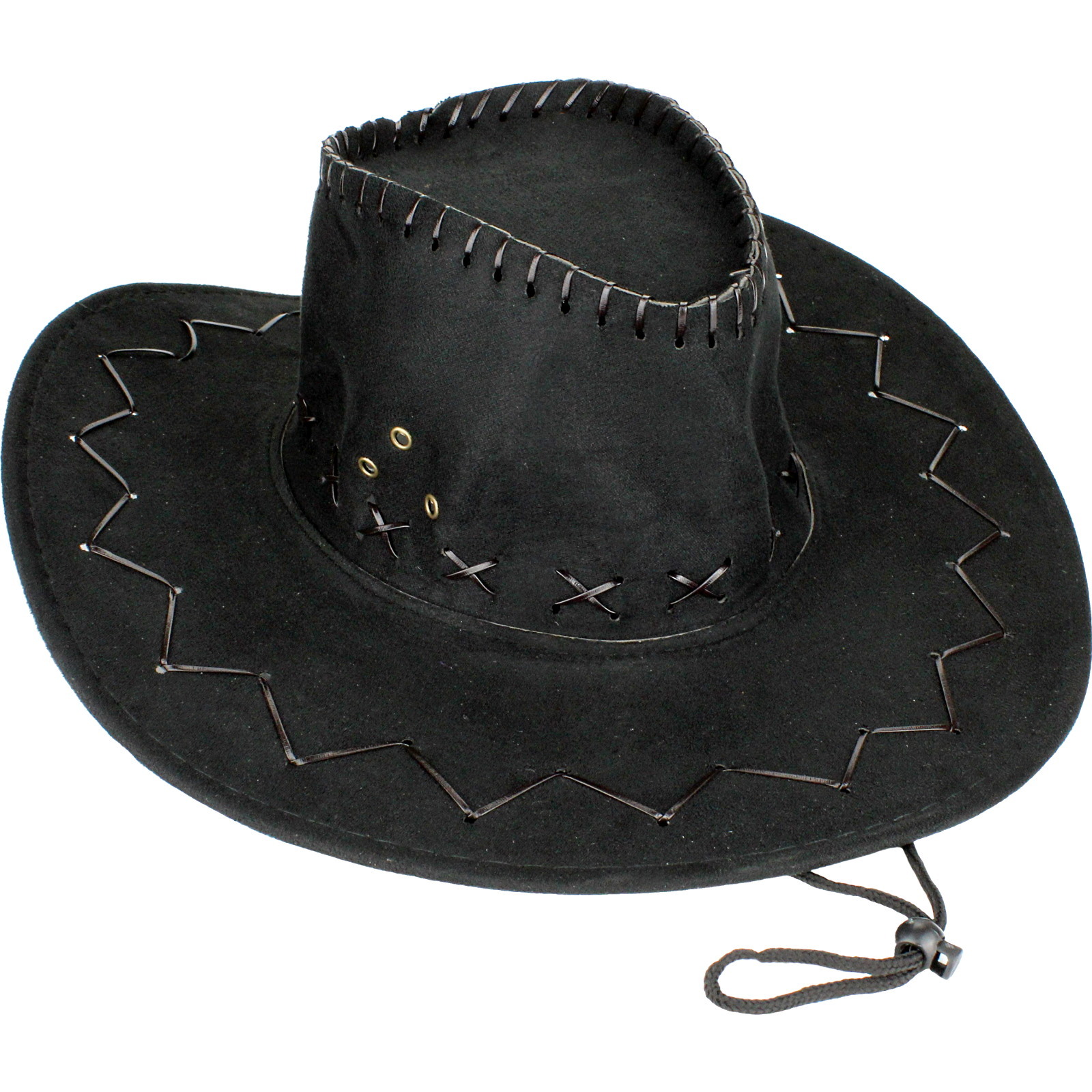 Adult Black Outback Cowboy Hat
