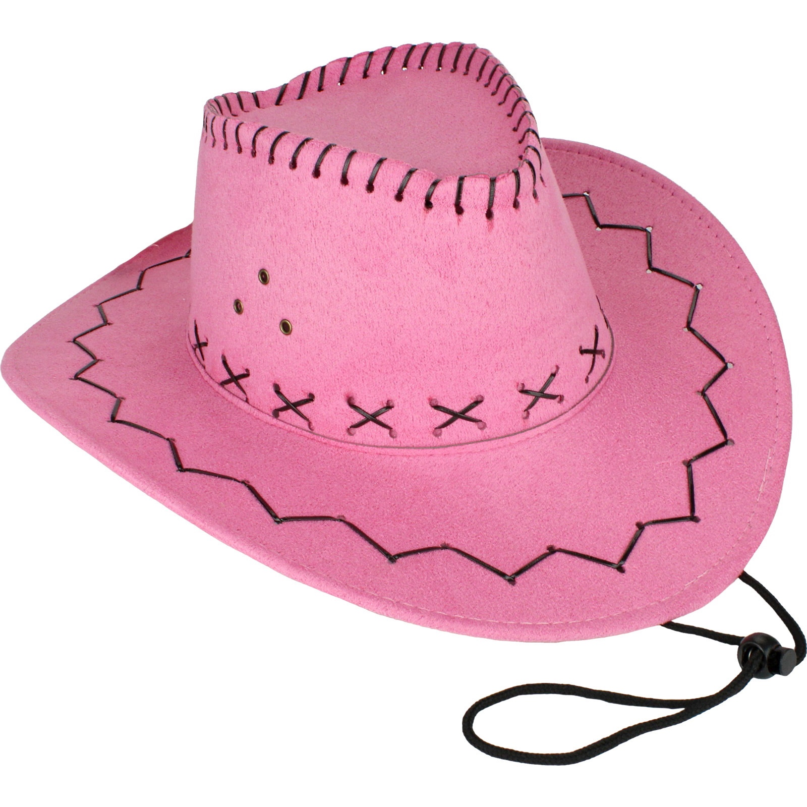 Adult Light Pink Outback Cowboy Hat 