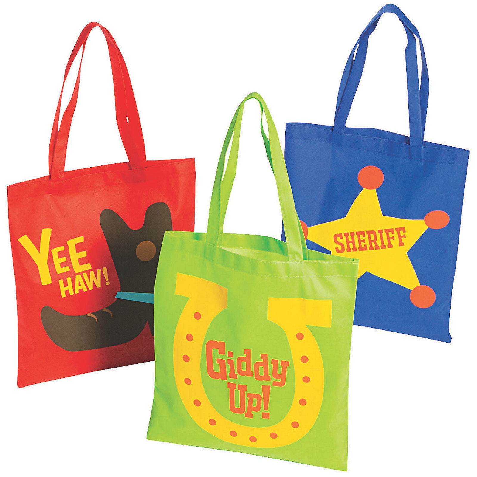 Western Tote Bags (Pack of 12)