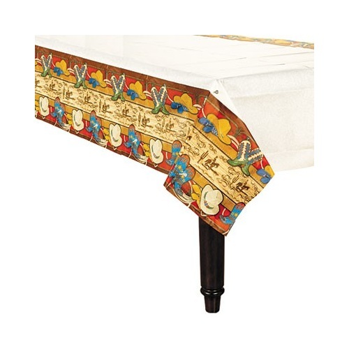 Giddy Up Cowboy Paper Tablecloth