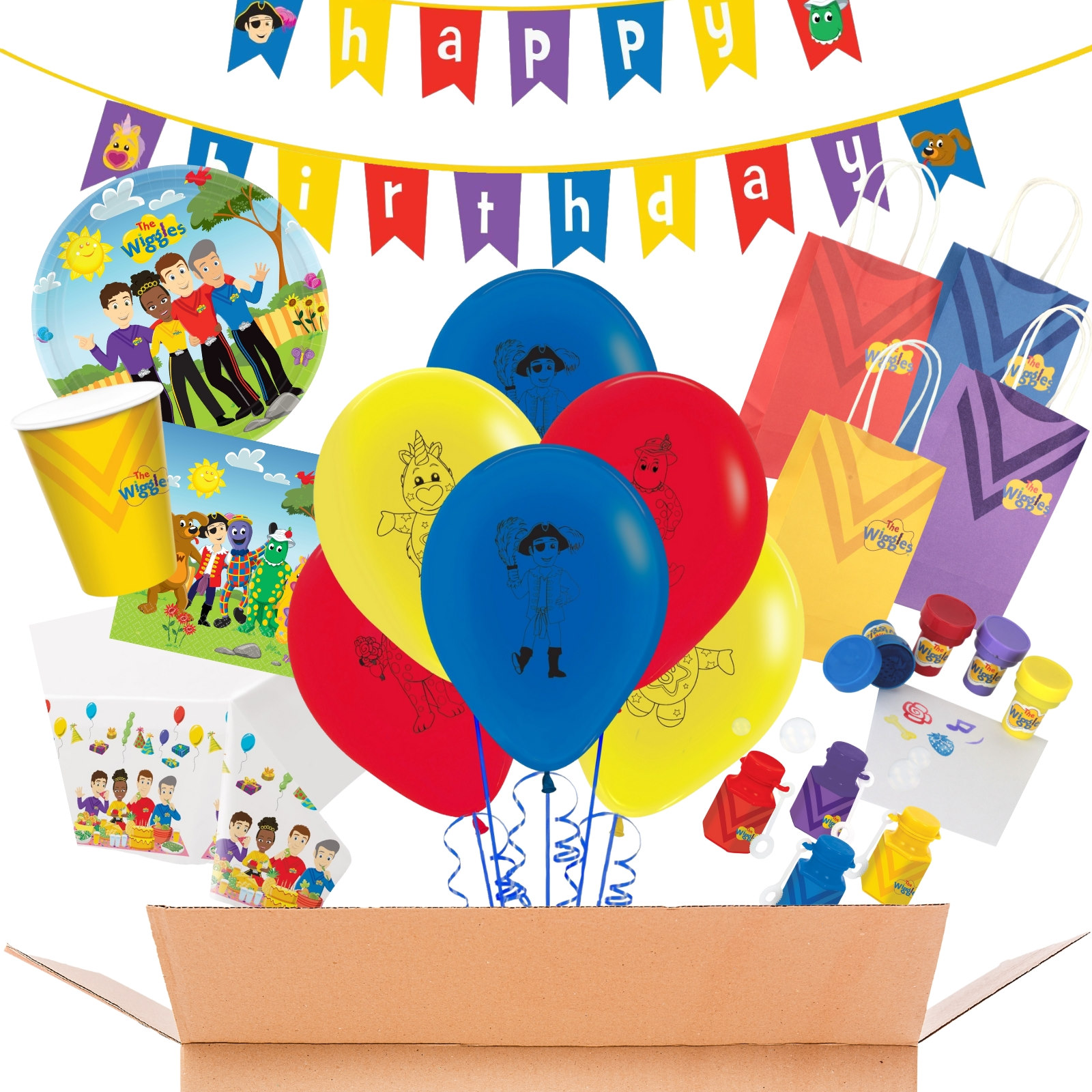 The Wiggles Mega Party Set for 8 Guests