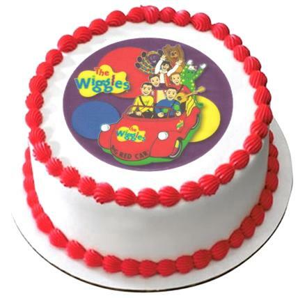 The Wiggles Edible Icing Cake Decoration