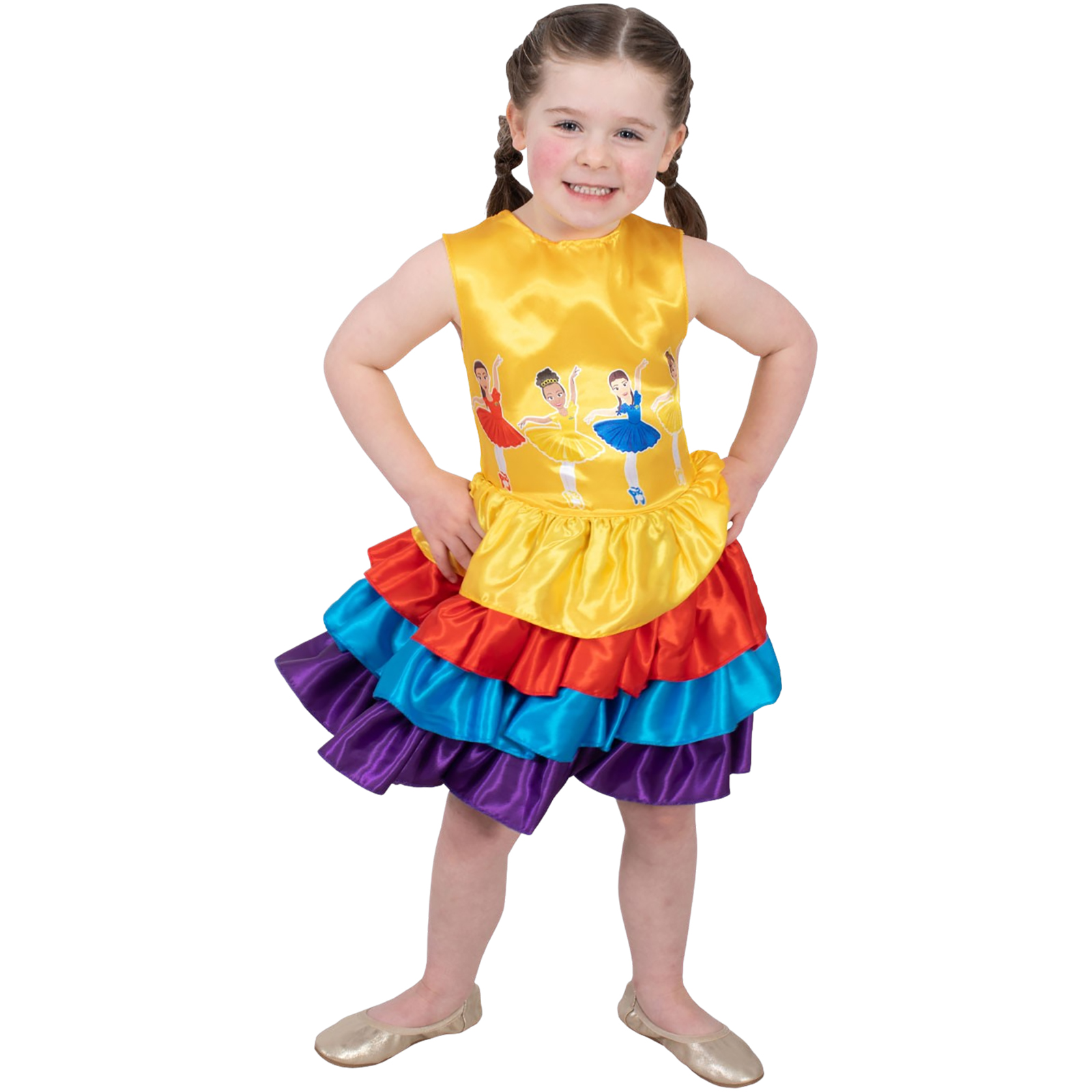 The Wiggles Ballerina Wiggle Kids Costume (3-5 Years) 