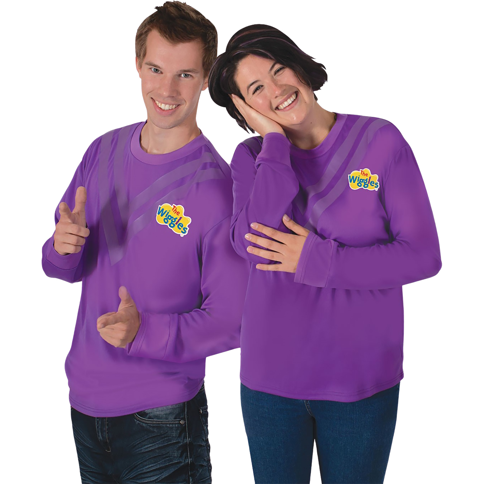 The Wiggles Purple Wiggle Shirt Adult Costume