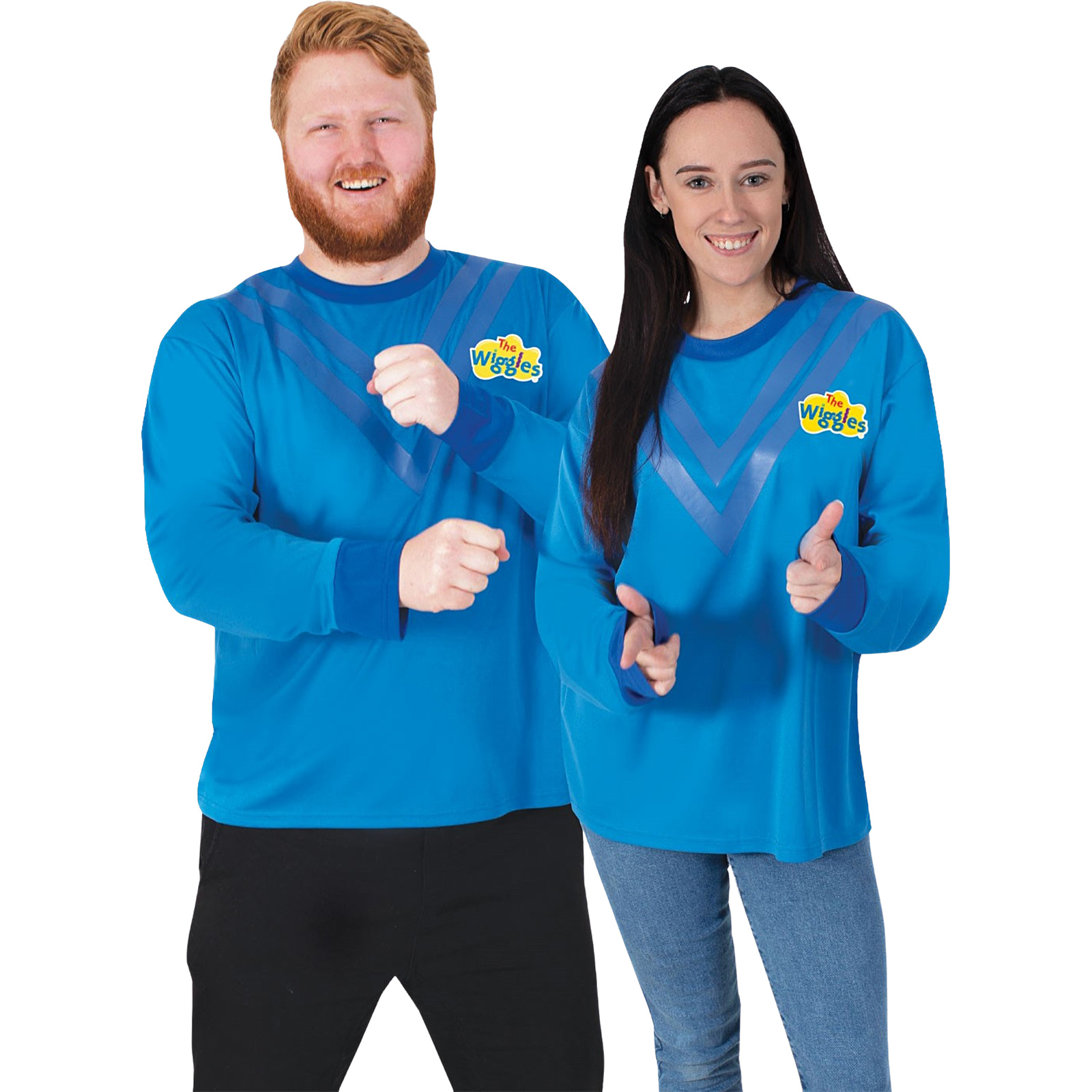 The Wiggles Blue Wiggle Shirt Adult Costume