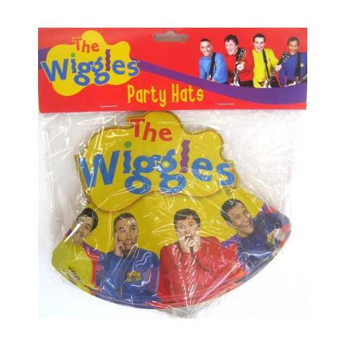 The Wiggles Party Hats (Pack of 8)