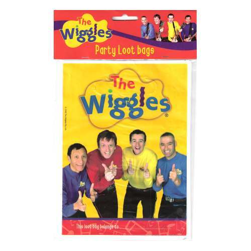 The Wiggles Lolly/Treat Bags (Pack of 8)