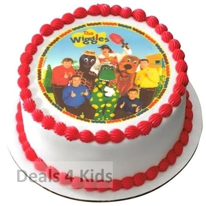 The Wiggles Edible Icing Cake Decoration